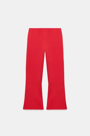 Трикотажные брюки Flare- Заказать в России