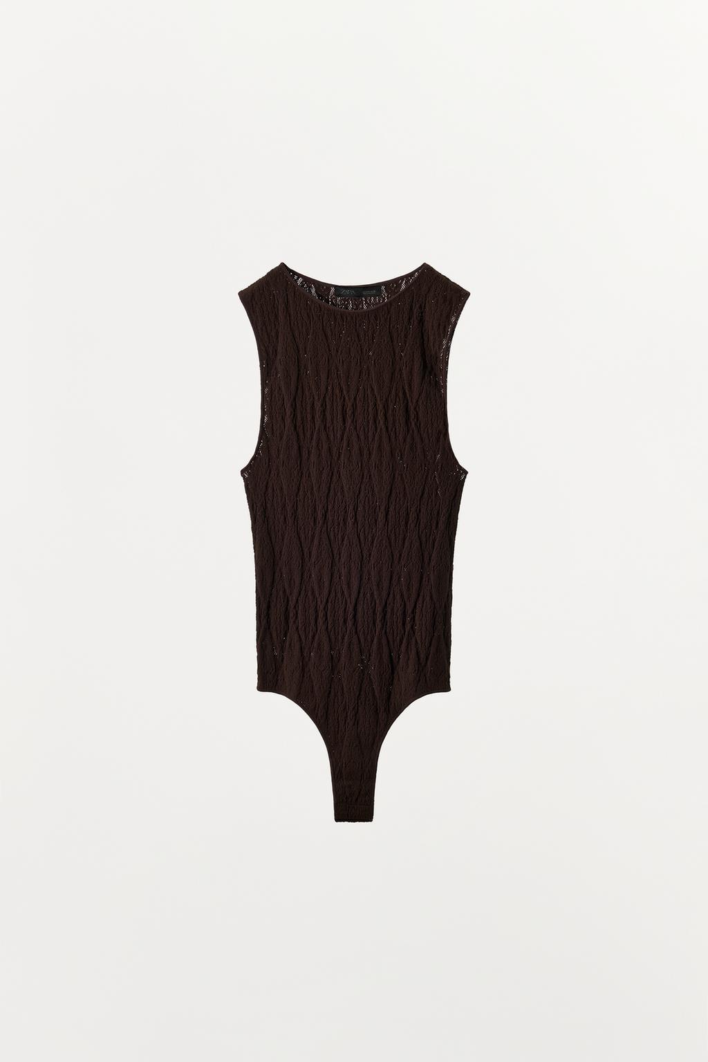 БЕСШОВНОЕ КРУЖЕВНОЕ БОДИ