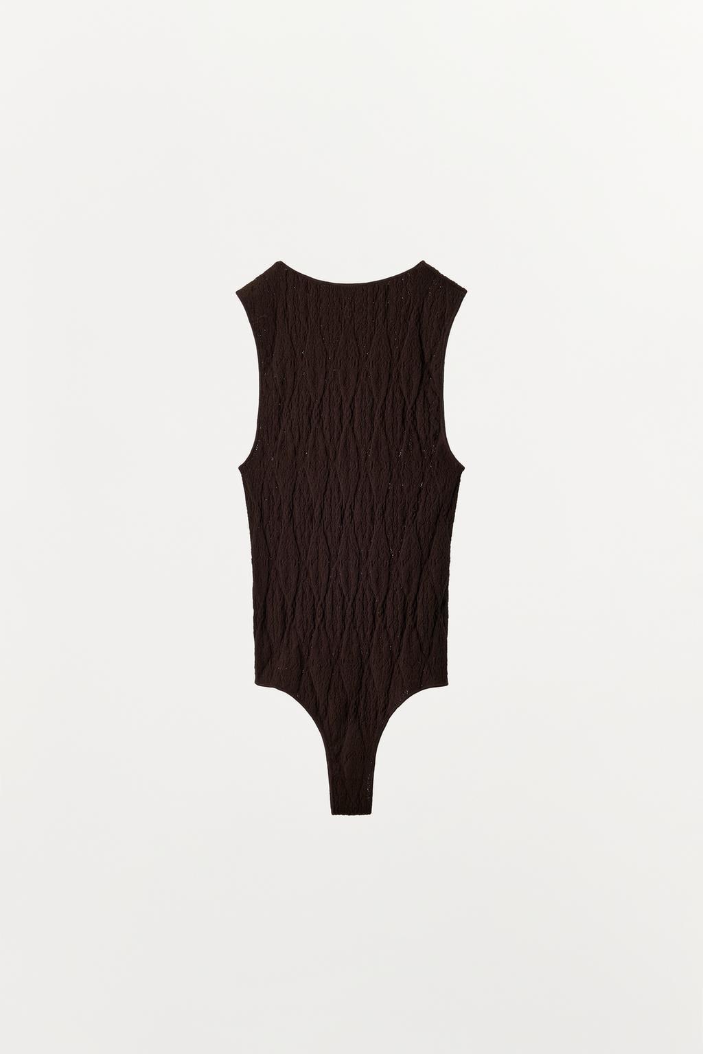 БЕСШОВНОЕ КРУЖЕВНОЕ БОДИ