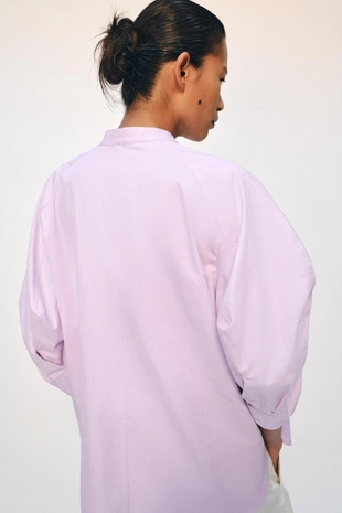 Рубашка с объемными рукавами Zw Collection- Заказать в России