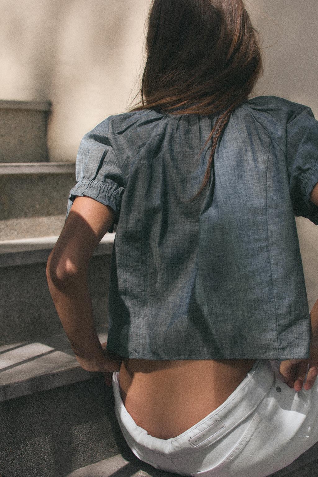 РУБАШКА С ВЫШИВКОЙ «БАНТЫ»