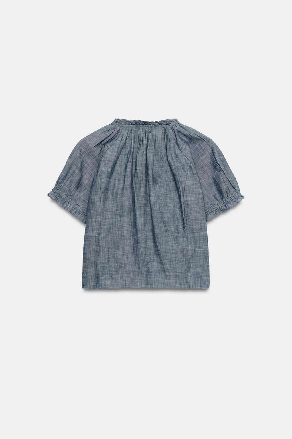 РУБАШКА С ВЫШИВКОЙ «БАНТЫ»