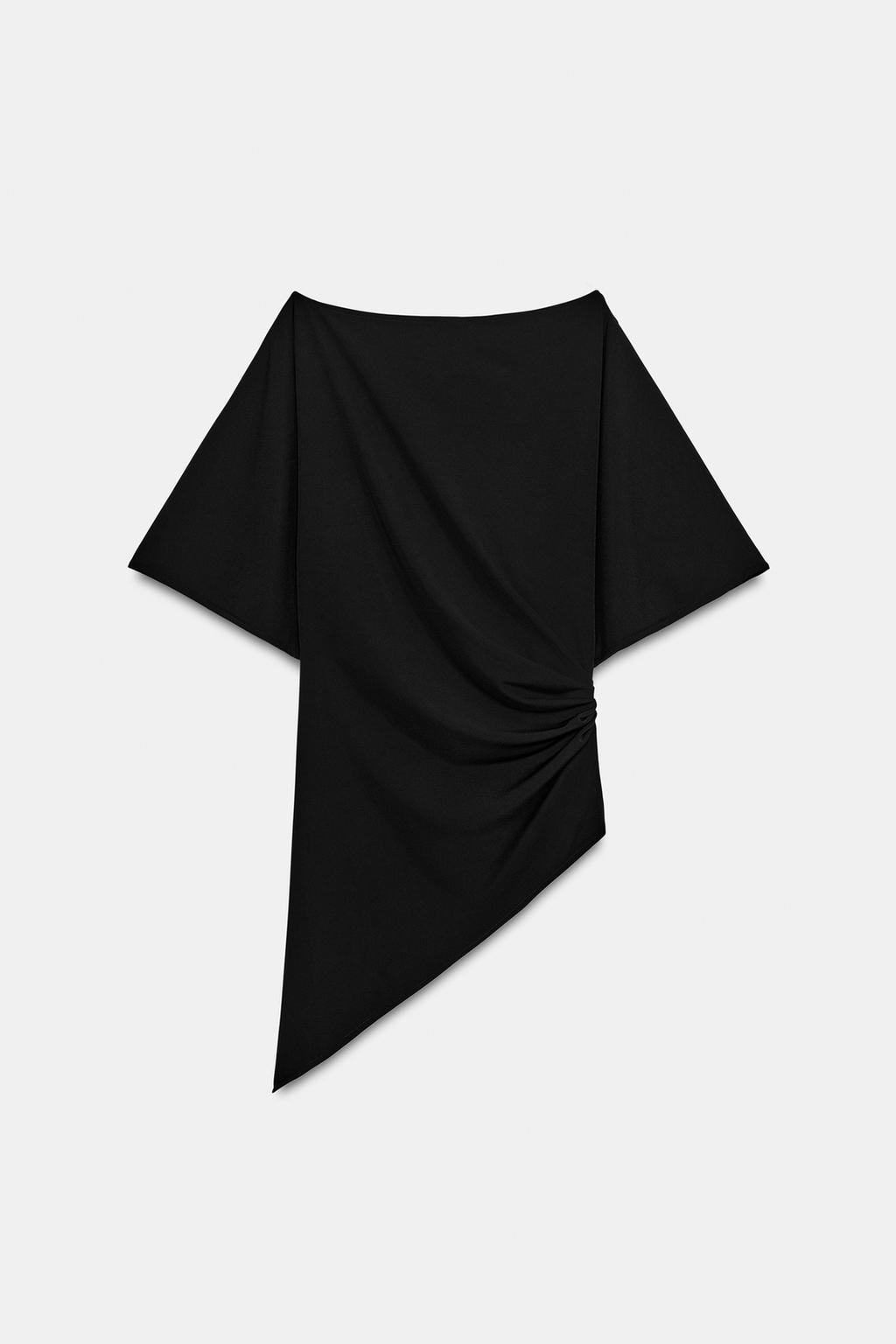 ТОП АСИММЕТРИЧНОГО КРОЯ СО СБОРКАМИ