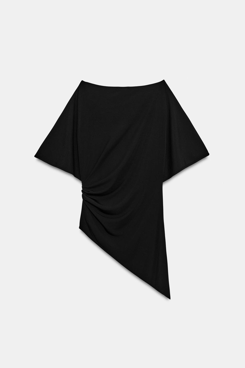 ТОП АСИММЕТРИЧНОГО КРОЯ СО СБОРКАМИ