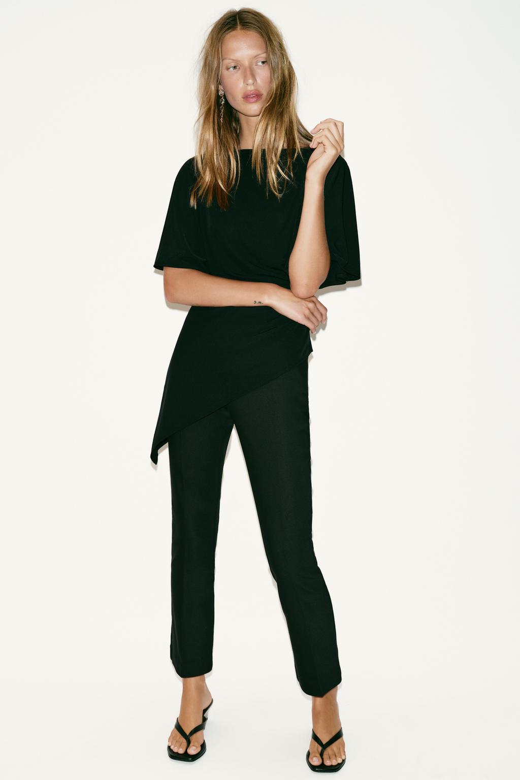 ТОП АСИММЕТРИЧНОГО КРОЯ СО СБОРКАМИ