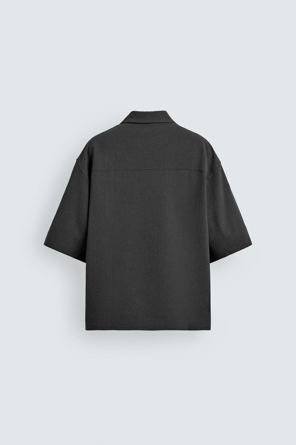 ПОЛО RELAXED FIT С НЕРОВНОЙ ТЕКСТУРОЙ