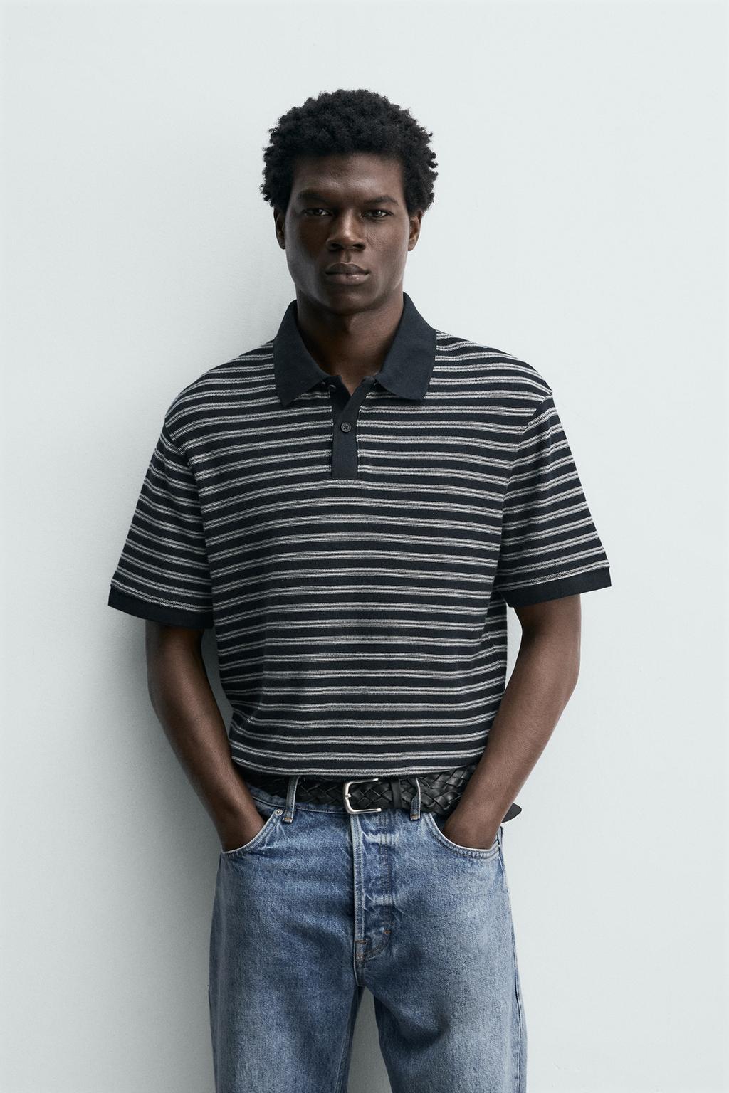 ПОЛО ЖАККАРД В ПОЛОСКУ