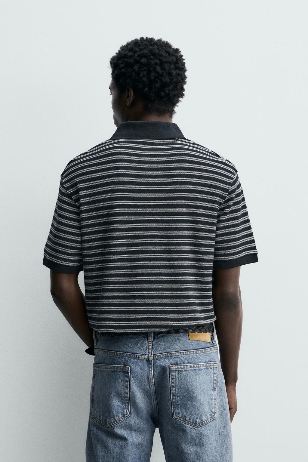 ПОЛО ЖАККАРД В ПОЛОСКУ