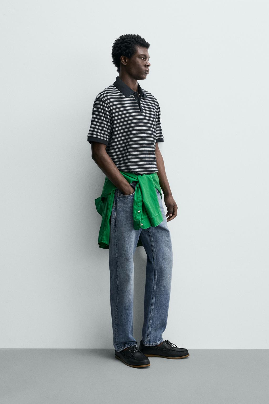 ПОЛО ЖАККАРД В ПОЛОСКУ