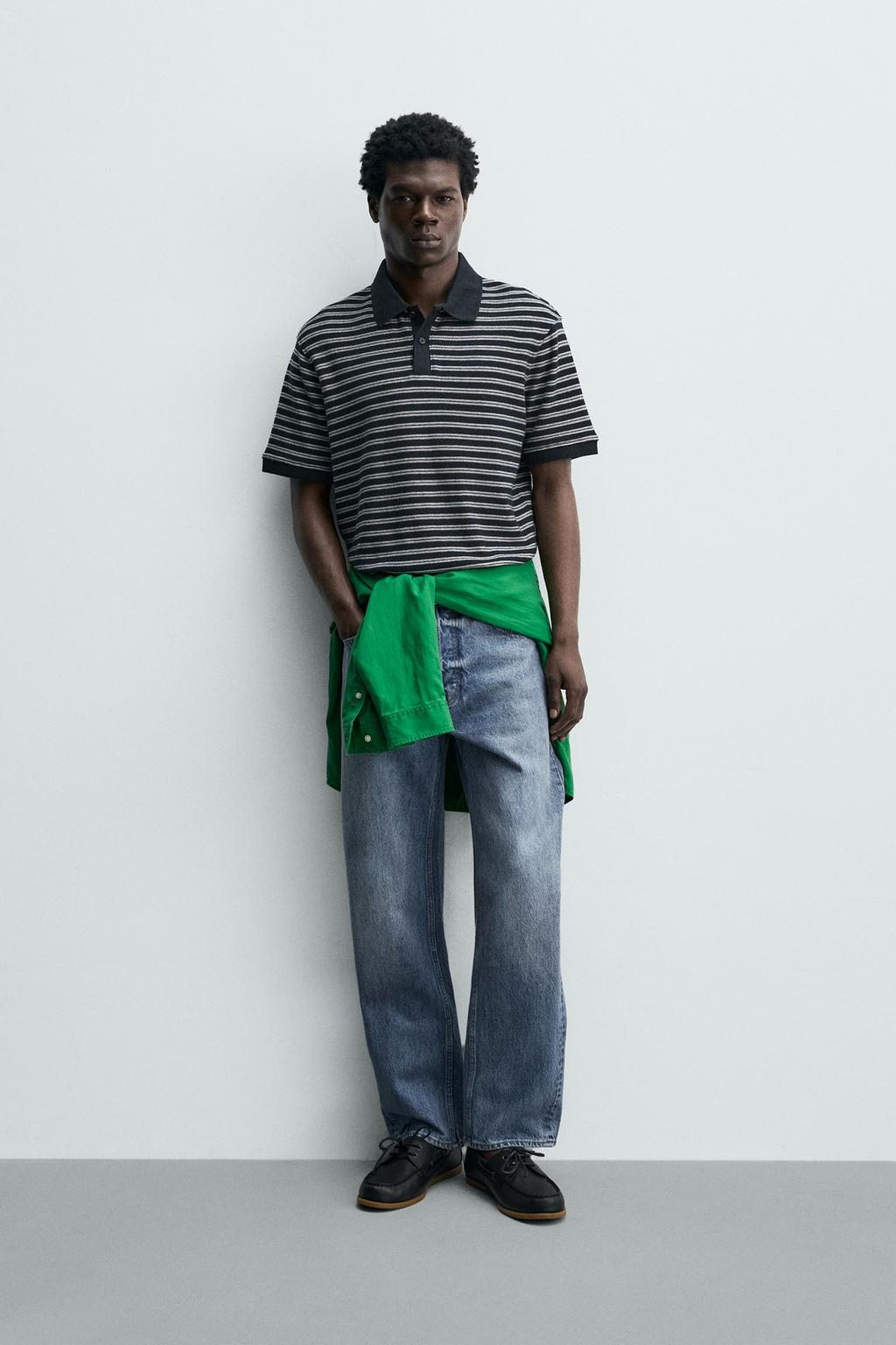 ПОЛО ЖАККАРД В ПОЛОСКУ