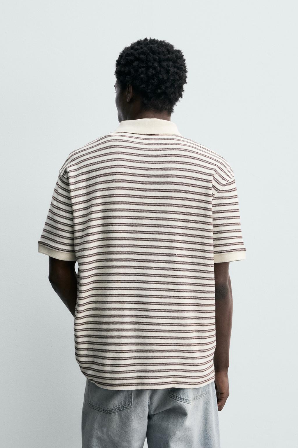 ПОЛО ЖАККАРД В ПОЛОСКУ