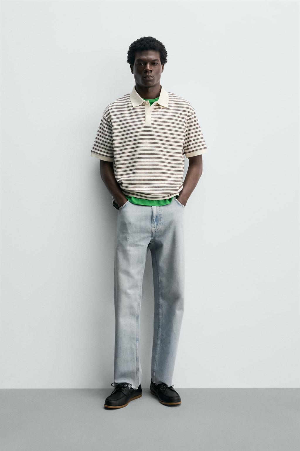 ПОЛО ЖАККАРД В ПОЛОСКУ