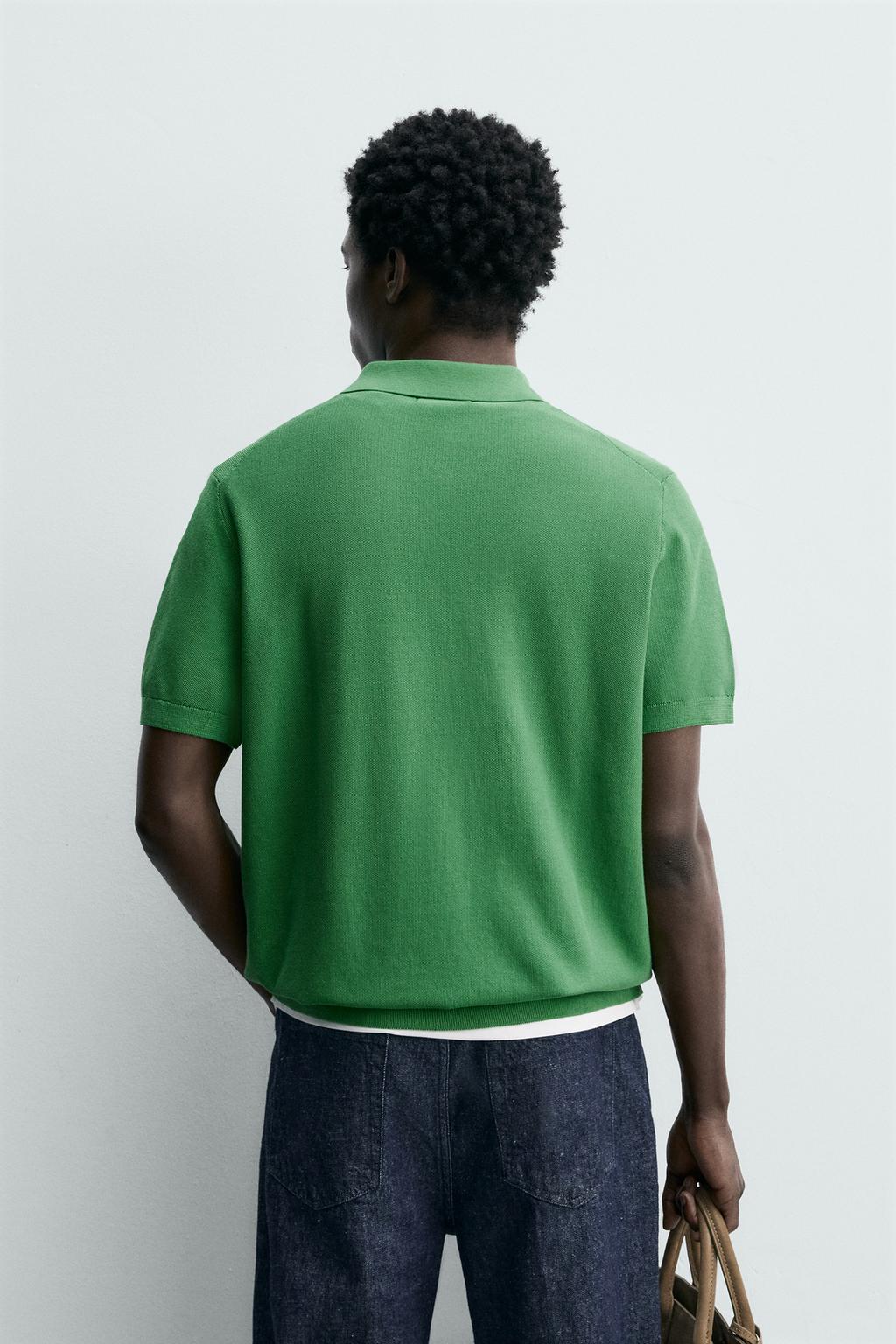 ПОЛО ИЗ ХЛОПКА ПИКЕ КЛАССИЧЕСКОГО КРОЯ