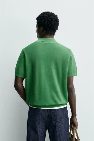 Поло из хлопка пике классического кроя- Заказать в России