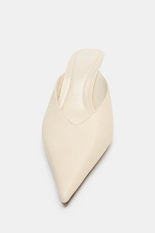 Туфли-мюли на танкетке- Заказать в России