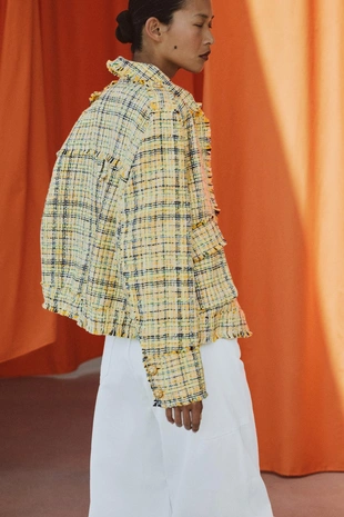 Тканевая куртка в клетку — Zw Collection- Заказать в России