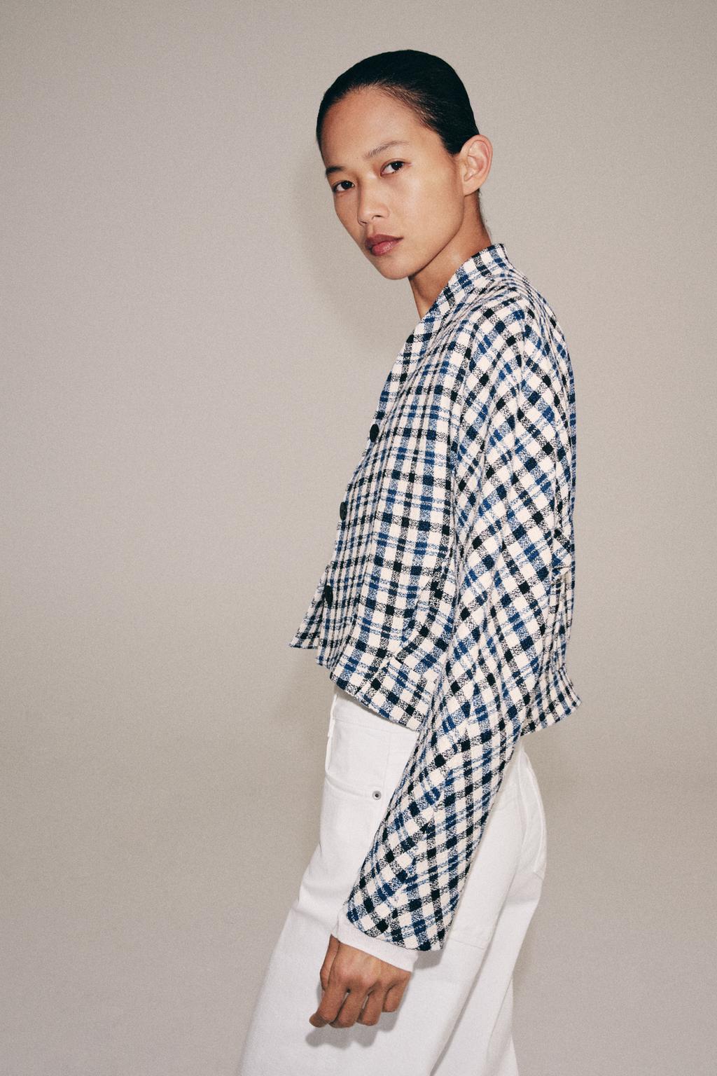 КУРТКА В КЛЕТКУ — ZW COLLECTION