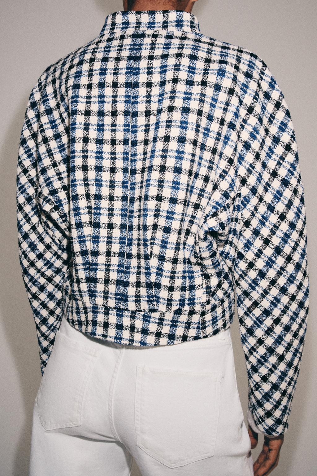 КУРТКА В КЛЕТКУ — ZW COLLECTION