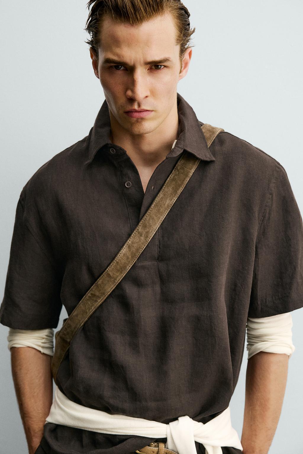 ПОЛО ИЗ 100% ЛЬНА