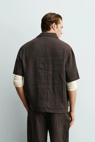 Поло из 100% льна- Заказать в России