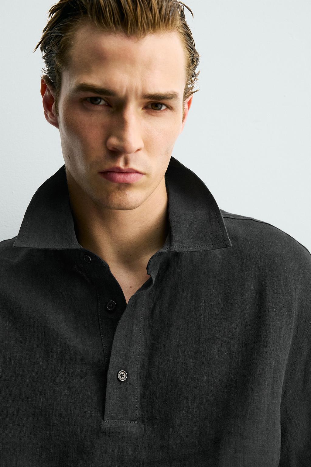 ПОЛО ИЗ 100% ЛЬНА