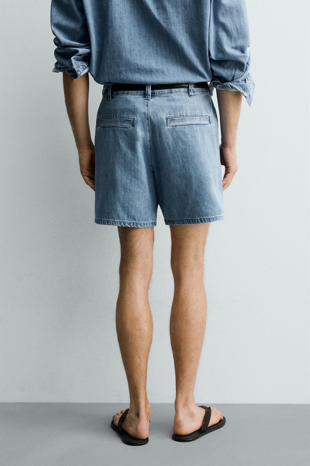 ШОРТЫ RELAXED FIT СО СКЛАДКАМИ