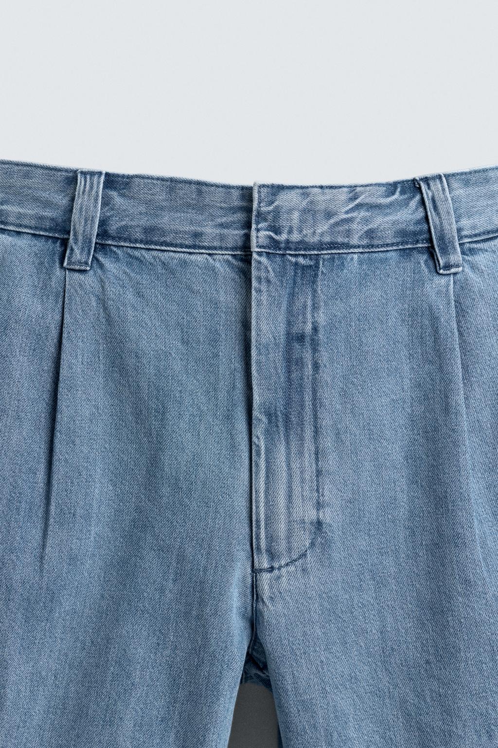 ШОРТЫ RELAXED FIT СО СКЛАДКАМИ