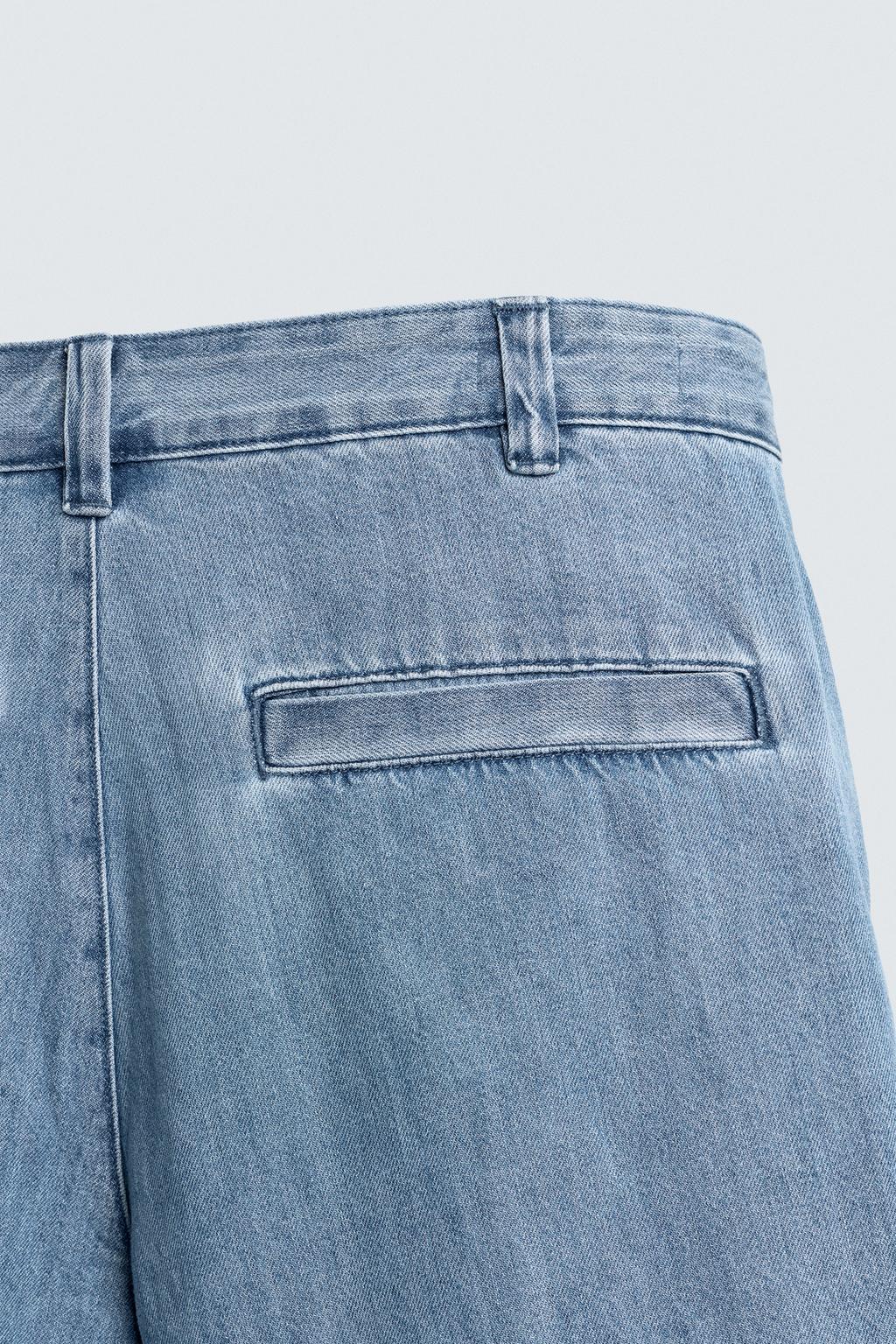 ШОРТЫ RELAXED FIT СО СКЛАДКАМИ