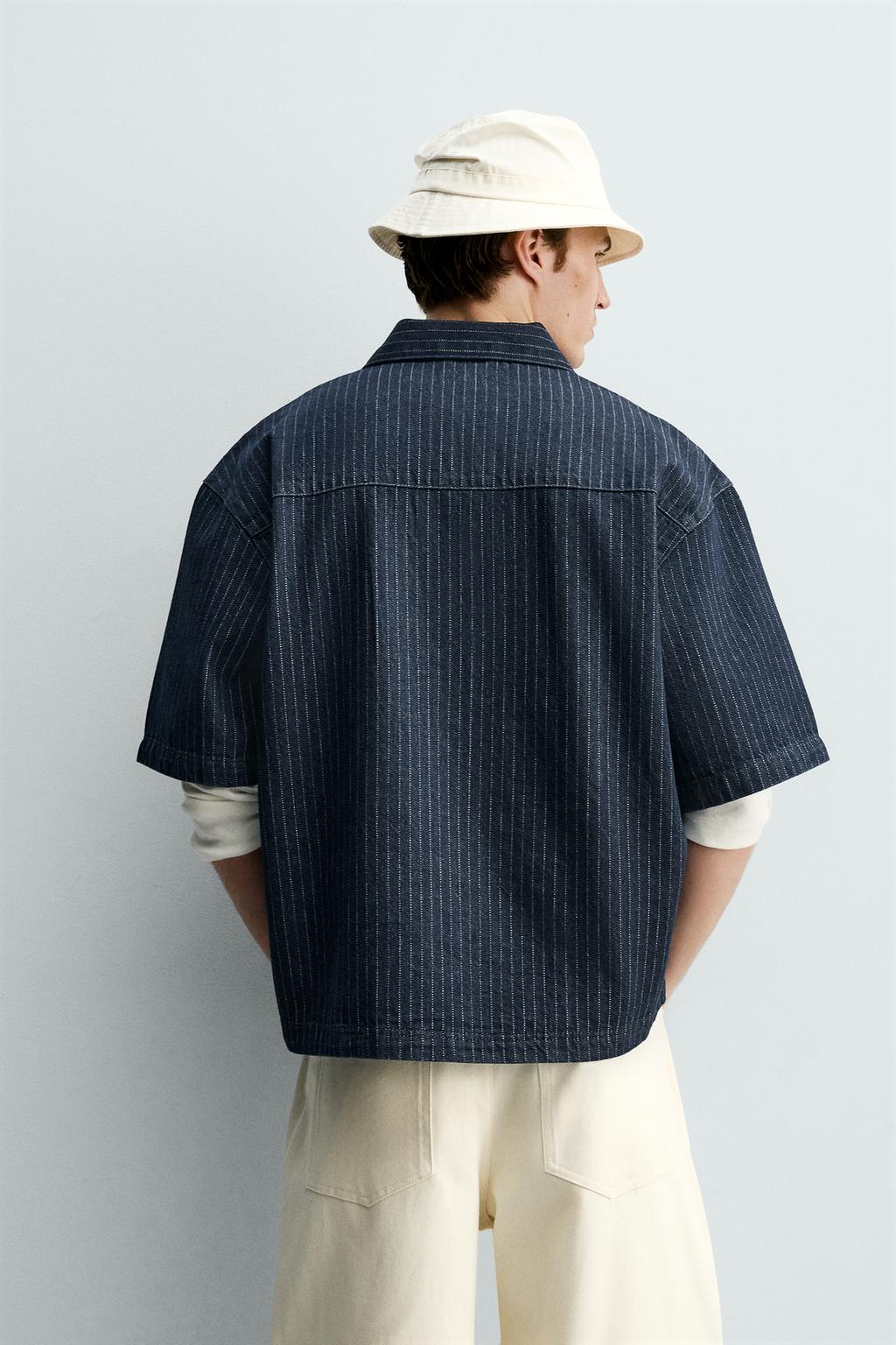 ДЕНИМОВОЕ ПОЛО В ПОЛОСКУ