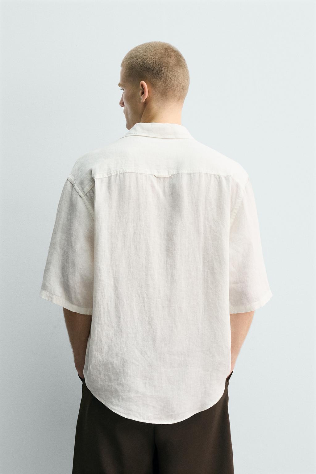 РУБАШКА  ИЗ 100% ЛЬНА