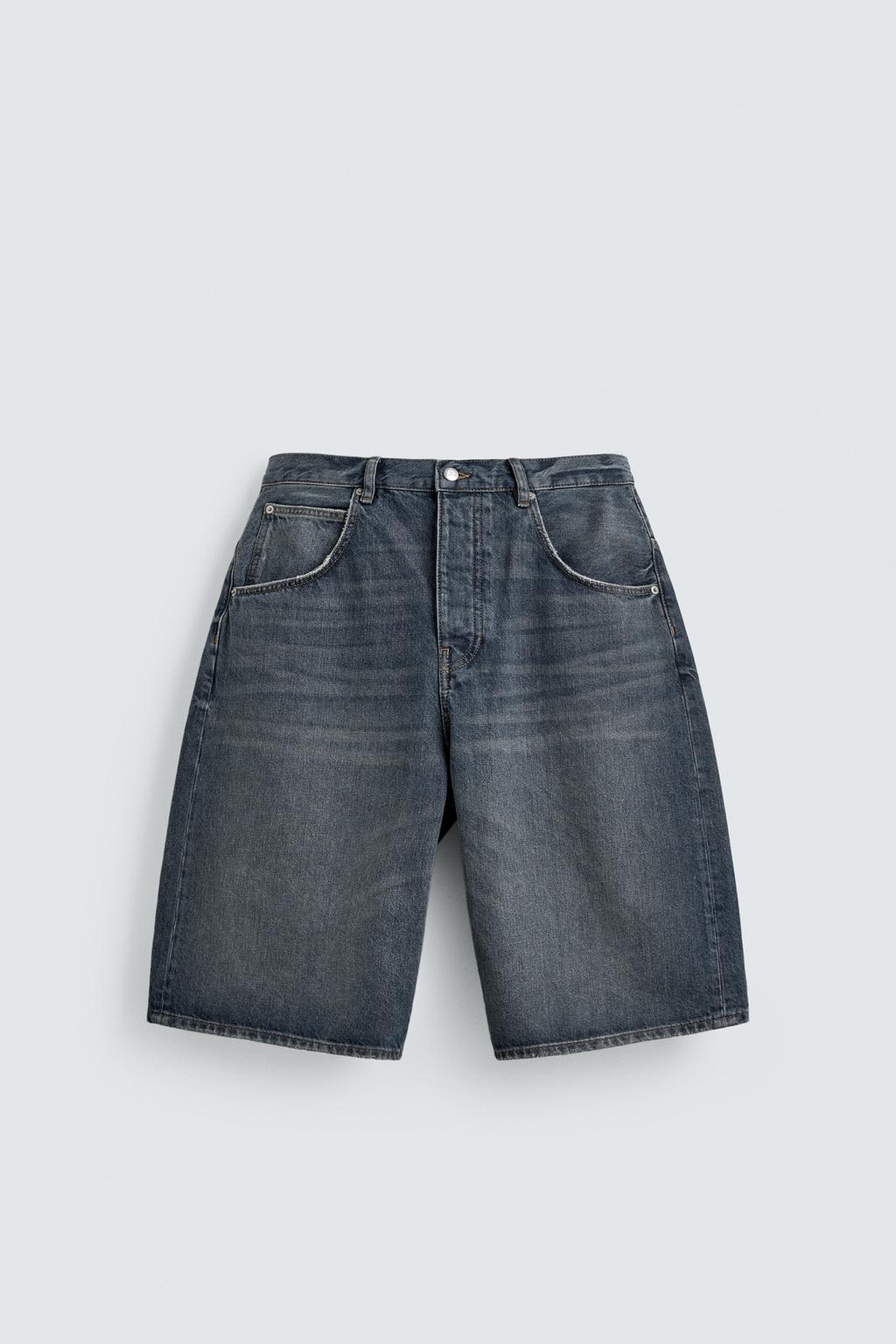 ДЖИНСОВЫЕ ШОРТЫ СВОБОДНОГО КРОЯ