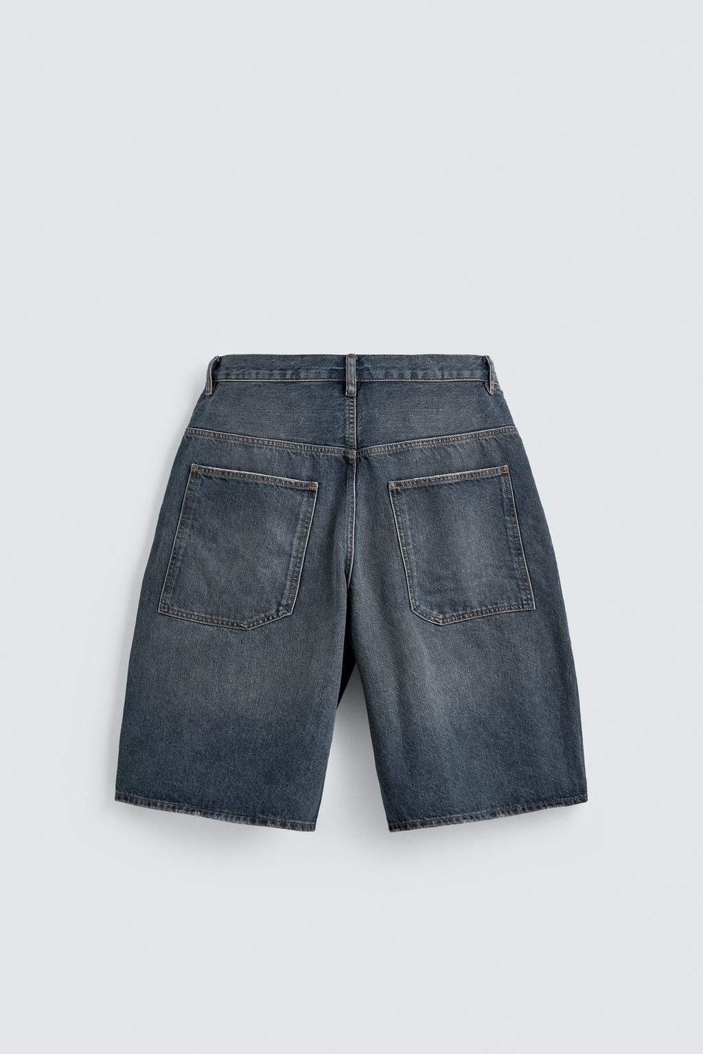 ДЖИНСОВЫЕ ШОРТЫ СВОБОДНОГО КРОЯ