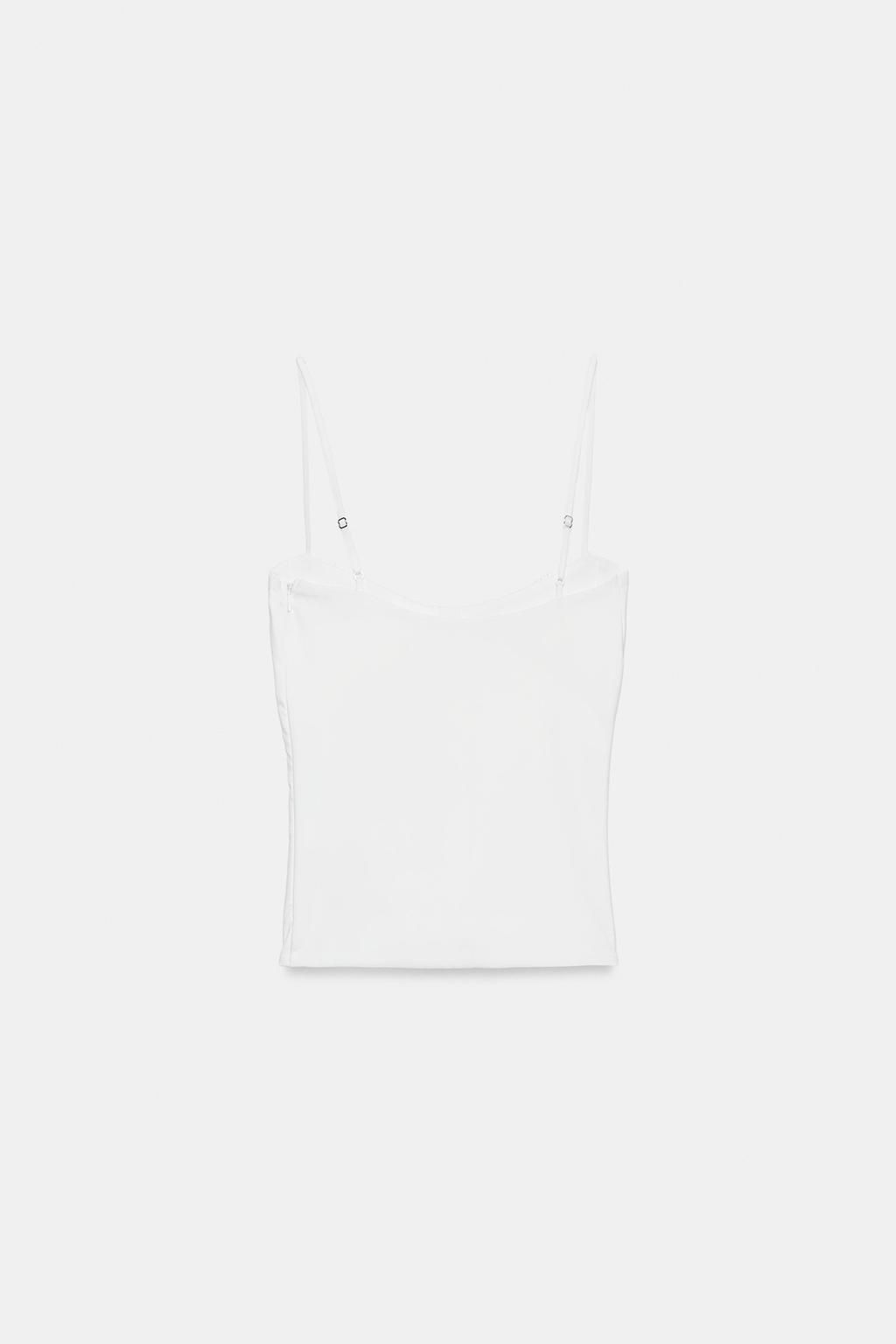 ТОП В БЕЛЬЕВОМ СТИЛЕ СО СБОРКАМИ