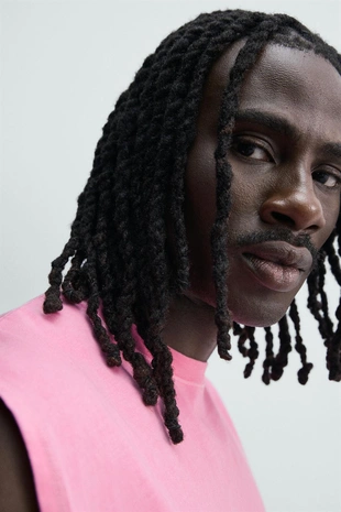 Майка с эффектом потертости- Заказать в России