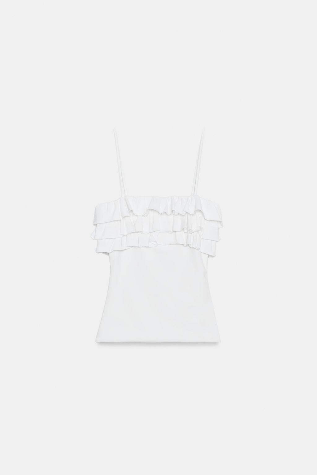 ТОП НА БРЕТЕЛЯХ С ВОЛАНАМИ