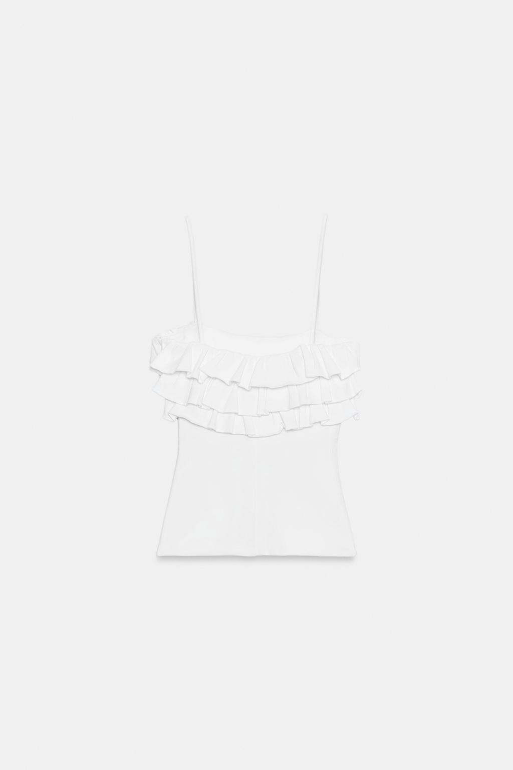 ТОП НА БРЕТЕЛЯХ С ВОЛАНАМИ