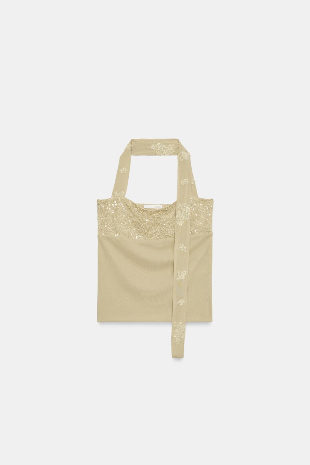 ТОП ХАЛТЕР С ВЫШИВКОЙ