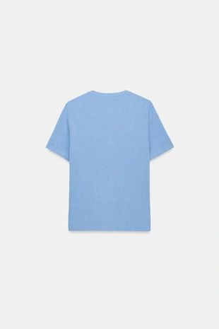 Трикотажный топ с пуговицами