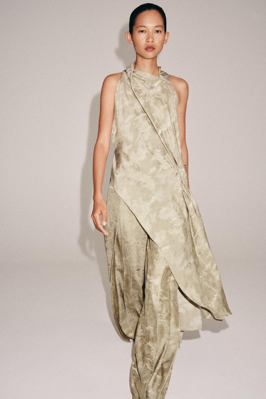 ТОП АСИММЕТРИЧНОГО КРОЯ ЖАККАРД — ZW COLLECTION