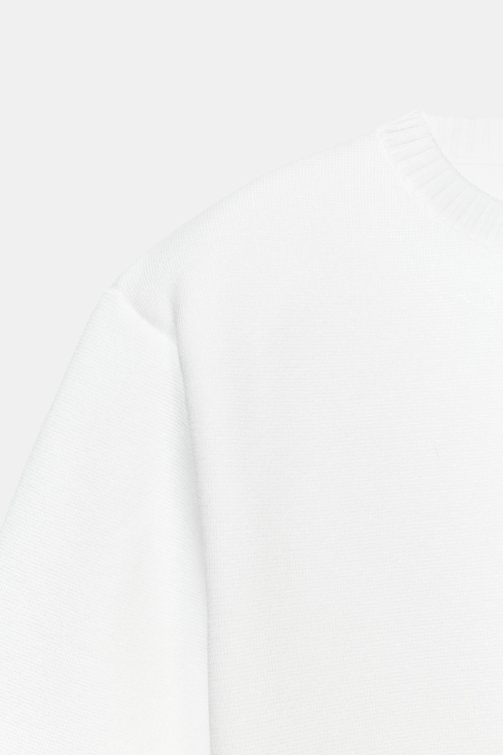 ТРИКОТАЖНЫЙ ТОП С ПОДПЛЕЧНИКАМИ