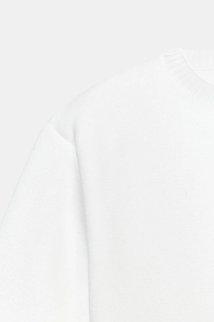 Трикотажный топ с подплечниками- Заказать в России