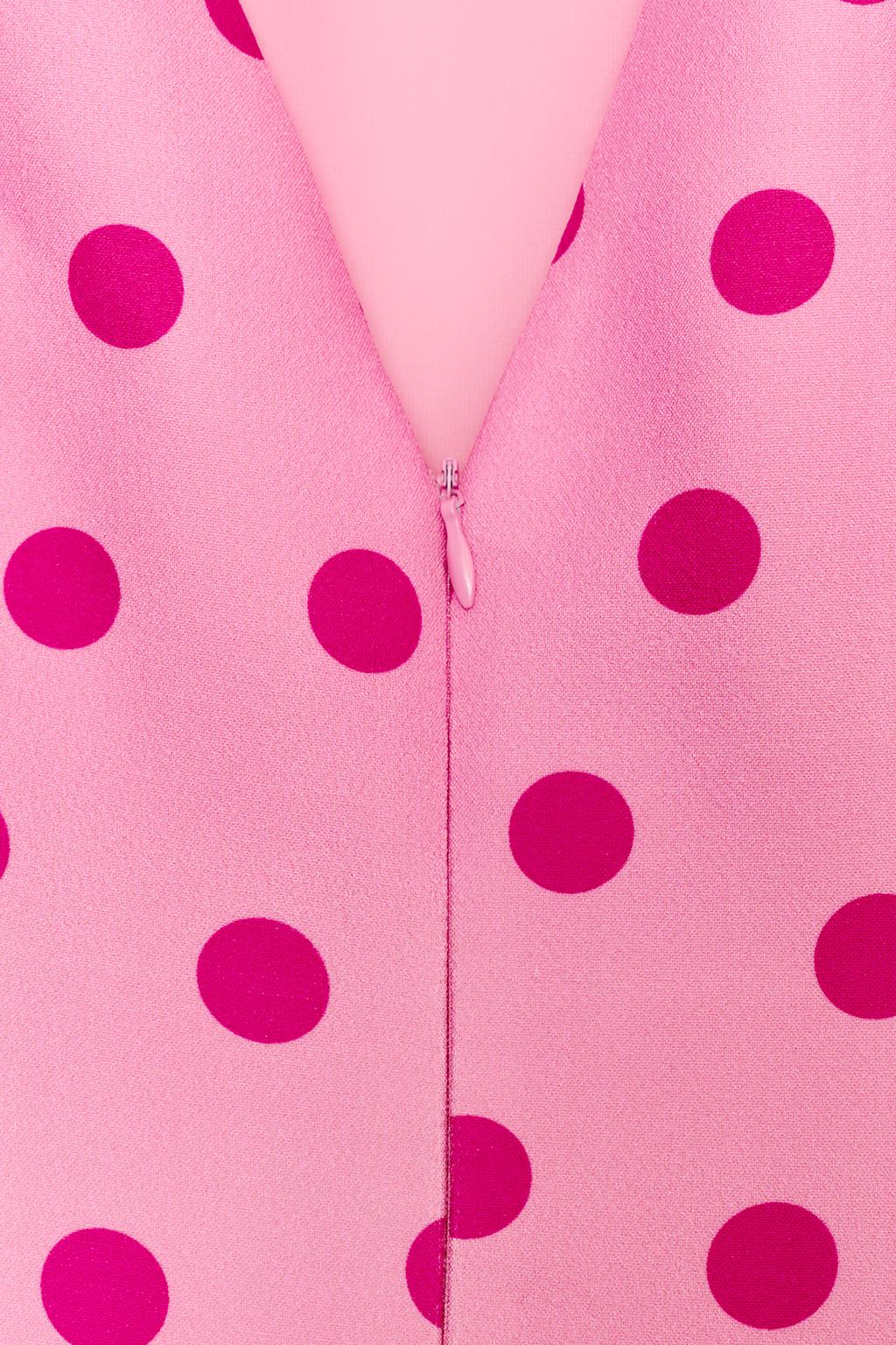 ТОП В ГОРОШЕК С ОБЪЕМНЫМИ РУКАВАМИ