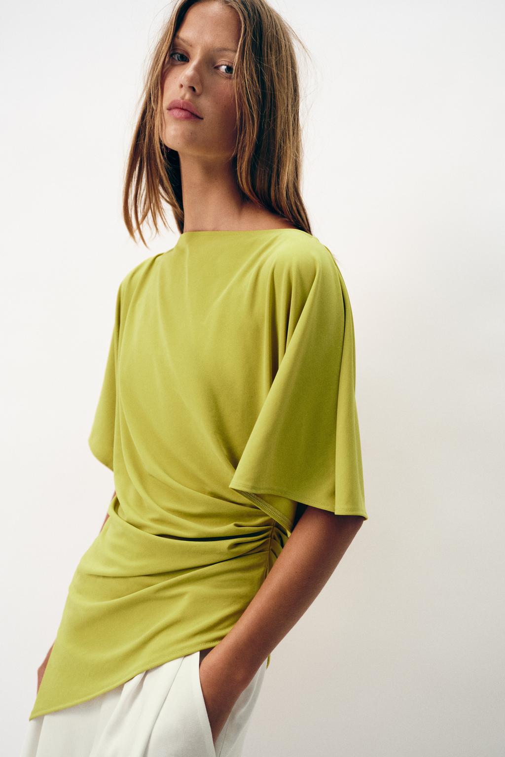 ТОП АСИММЕТРИЧНОГО КРОЯ СО СБОРКАМИ