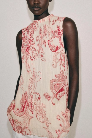 Топ с принтом — Zw Collection- Заказать в России