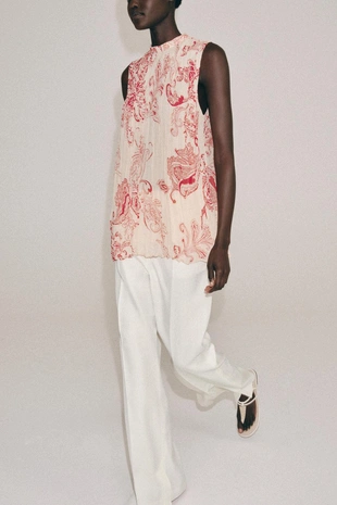 Топ с принтом — Zw Collection- Заказать в России