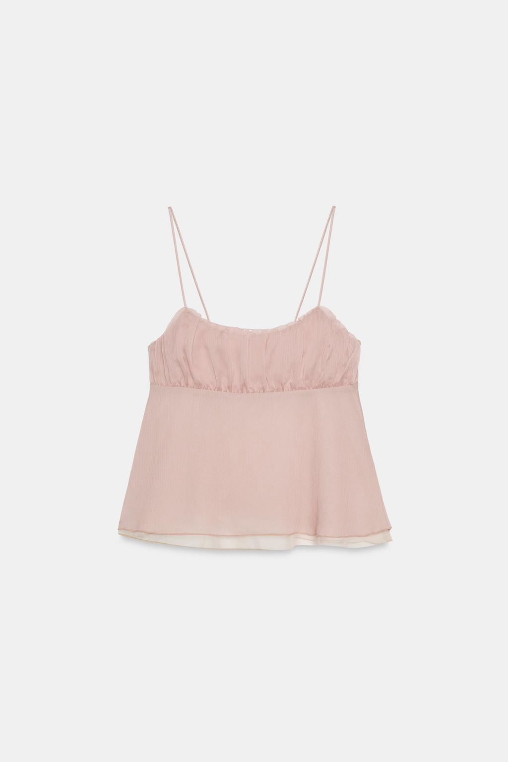 ТОП В БЕЛЬЕВОМ СТИЛЕ СО СБОРКАМИ