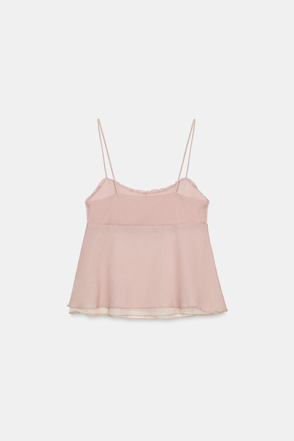 ТОП В БЕЛЬЕВОМ СТИЛЕ СО СБОРКАМИ