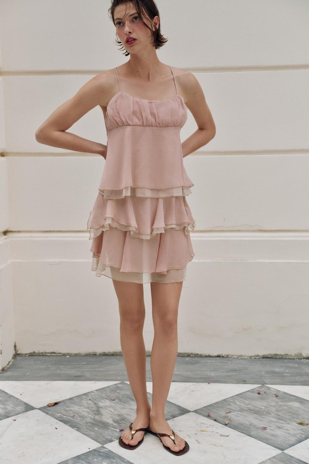 МИНИ-ЮБКА С ВОЛАНАМИ