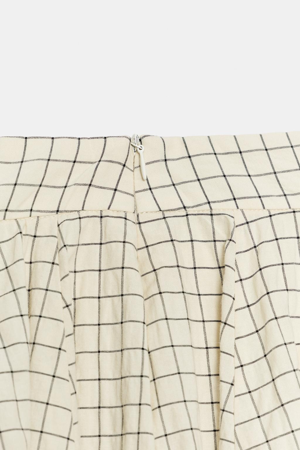 ЮБКА-ШАР В КЛЕТКУ — ZW COLLECTION