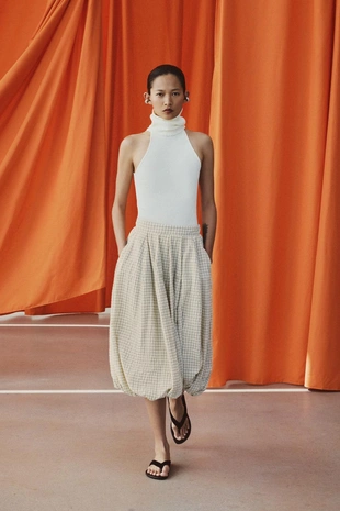 Юбка-шар в клетку — Zw Collection- Заказать в России